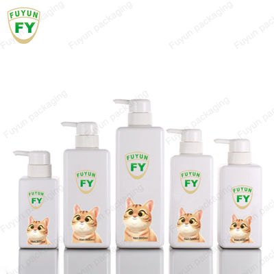 Hete van de de flessenlotion van de verkoopshampoo kosmetische 300ml 400ml 500ml het huisdieren plastic fles van de de pompcontainer