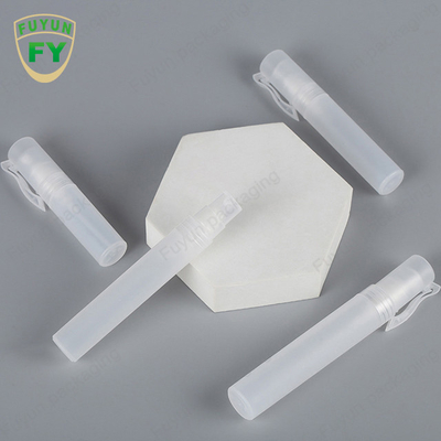 Het duidelijke Lege Parfum Plastic Vial With Spray Pump van 3ml 5ml 10ml