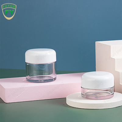 Plastic Glanzende de Roomkruik van Skincare van het Handoog Gezichts met Wit GLB 30ml 50ml