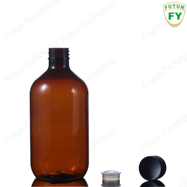 16oz plastic Serumflessen, lege 500ml Amber Pet Bottles