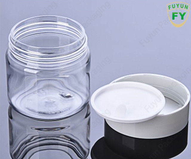 100ml OEM Logo Plastic Packaging Jars, duidelijke Reis Kosmetische Kruik