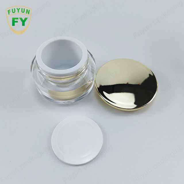 Vierkant Diamond Acrylic Cream Jar With-Schroefdeksel 30g 50g 30ml 50ml