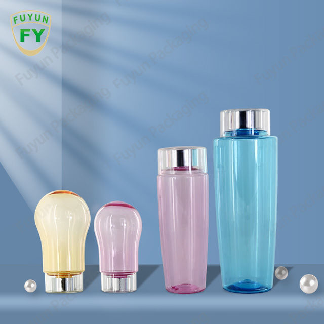 Gezichtstoner Zilveren GLB Lege Plastic Flessen 500ml voor Kosmetische Verpakking