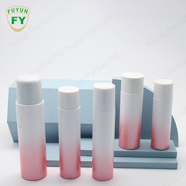 Roze de Lotion Plastic Fles 150ml 120ml van de douanegradiënt