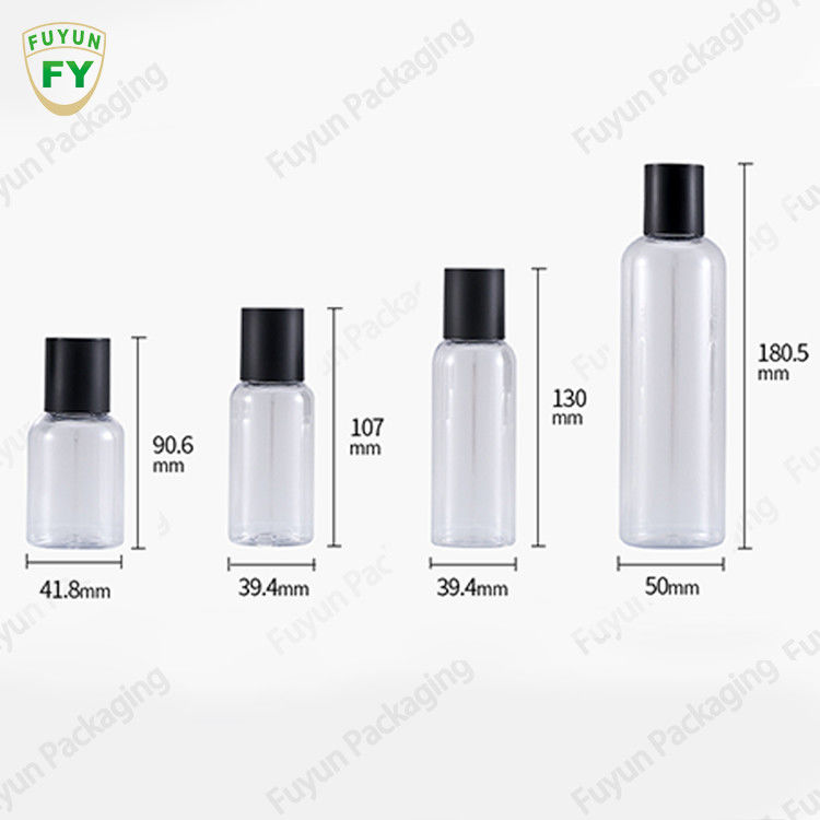 50ml/100ml/150ml/250ml toner containers die kosmetische plastic HUISDIERENfles voor schoonheidsmiddelen verpakken