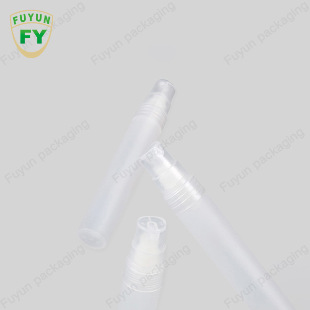 Het duidelijke Lege Parfum Plastic Vial With Spray Pump van 3ml 5ml 10ml