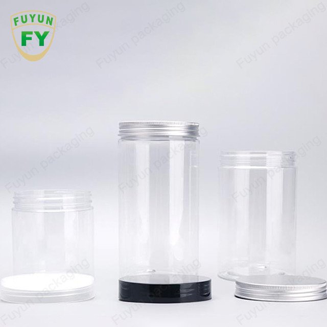 de Transparante Plastic Verpakkende Kruiken van 30ml 40ml 150ml met de Rang van het Aluminiumglb Voedsel