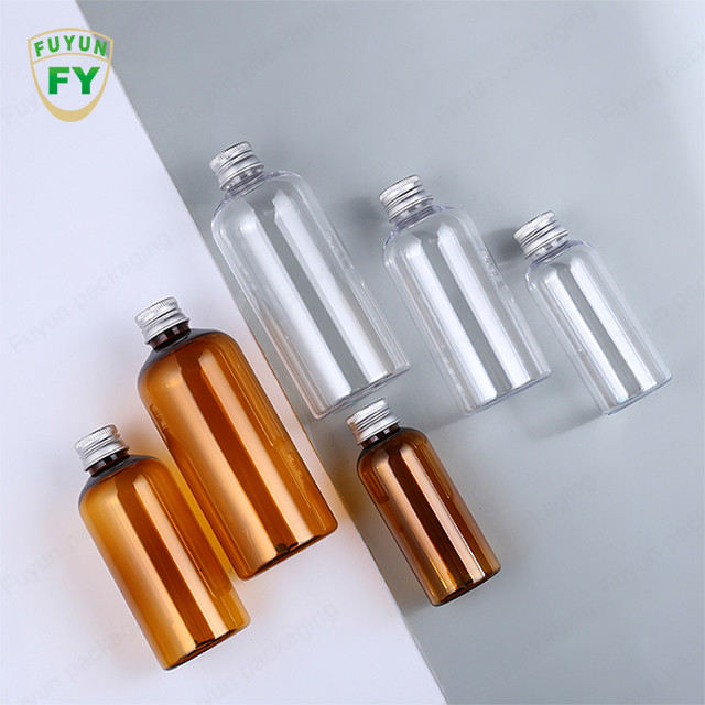 300ml Amber Clear-Fles van de HUISDIEREN de Plastic Shampoo met Binnenstop