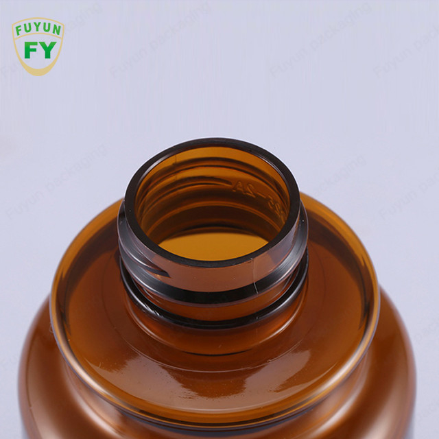 de Flessen van 170ml Skincare Amber Toner Lotion Plastic Pump