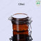 Food-grade Opslag Amber Container /Jar met Sluitenklem voor de koffie van de Keukenkast