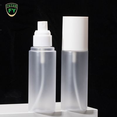 De navulbare Berijpte Duidelijke Plastic van de de Reisgrootte van Pompflessen Oppervlakte van de het Schermdruk