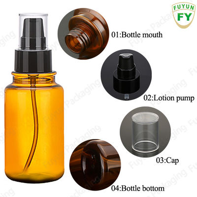 Amber Lege de Nevelfles van 5.7oz met SGS van de Drukpomp MSDS Certificaat