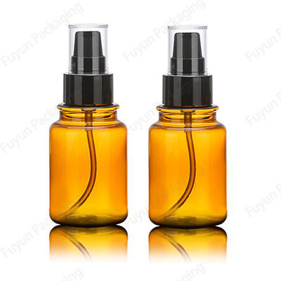 120ml de Fles van de nevelpomp, amber Plastic Huisdierenfles met Lotionpomp