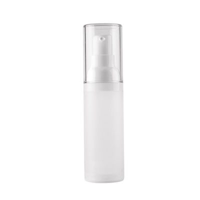 In het groot van de de reis mini vacuüm duidelijke ronde lotion van 50ml lege de room plastic fles zonder lucht voor huidzorg