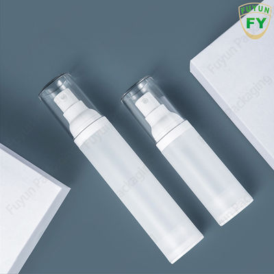 In het groot van de de reis mini vacuüm duidelijke ronde lotion van 50ml lege de room plastic fles zonder lucht voor huidzorg