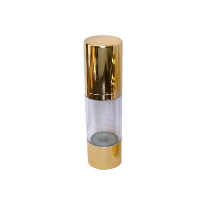 30ml gouden Pompfles Zonder lucht voor de kosmetische Room van het Lotiongezicht