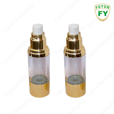 30ml gouden Pompfles Zonder lucht voor de kosmetische Room van het Lotiongezicht