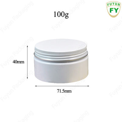 40x71.5mm het Schoonheidsmiddel die van Roomkruiken de Oppervlakte van 100g verpakken Chrome