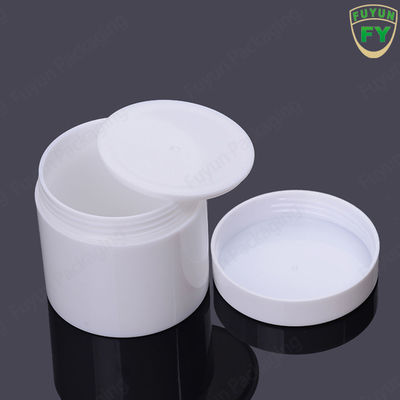 De elegante Kosmetische Containers van 100ml met wit deksel Perfect voor reis