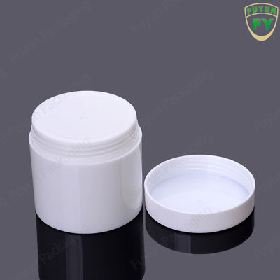 De elegante Kosmetische Containers van 100ml met wit deksel Perfect voor reis
