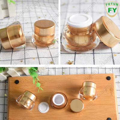 7g kleine Plastic Kruikcontainers, de Acrylkruiken van Skincare voor Schoonheidsmiddelen