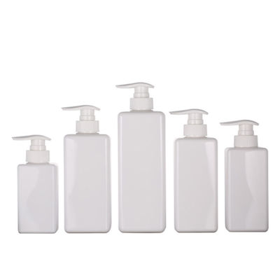 Witte Duidelijke Plastic de Shampoofles Logo Printing van 12.5oz 500ml