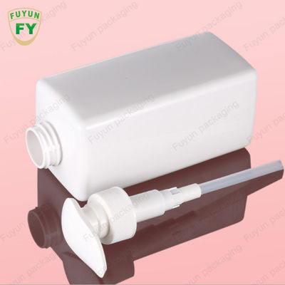 Witte Duidelijke Plastic de Shampoofles Logo Printing van 12.5oz 500ml