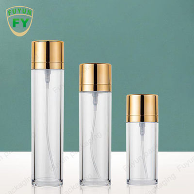 Gouden van de het HUISDIERENnevel van GLB Lege de Fles 50ml Cilindrische Kosmetische Verpakking