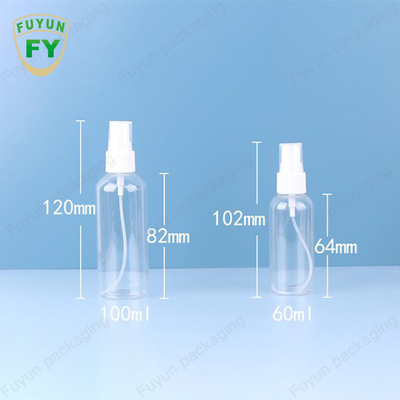 Mini Duidelijke van de het Parfum Fijne Mist van 80ml 100ml Plastic de Nevelfles
