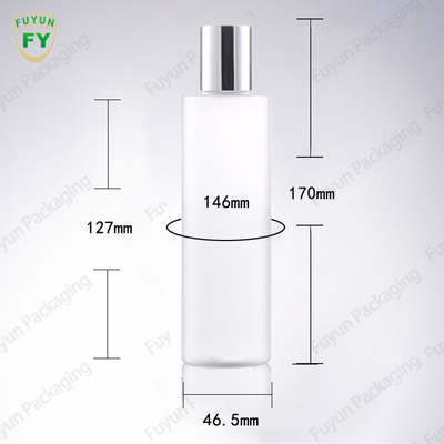 200ml vlakke Schouder Berijpte Plastic Fles voor Serum 0.3mm de Pijp van de Diameternevel