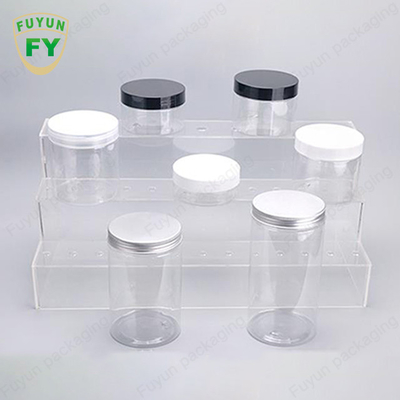 de Transparante Plastic Verpakkende Kruiken van 30ml 40ml 150ml met de Rang van het Aluminiumglb Voedsel
