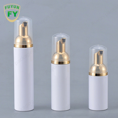 Fles van de het Schuimpomp van 30ml 50ml 80ml de Gouden met Duidelijk GLB