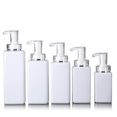 Duidelijke Witte Vierkante de Automaatfles 300ml 400ml 600ml 800ml van de Shampoopomp