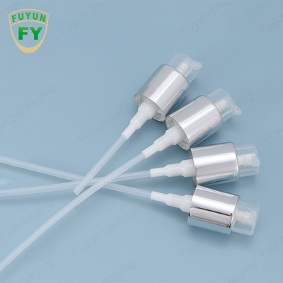 van de Pompflessen van 75ml 100ml 250ml de Plastic het Serumtoner Zilveren Container van de Lotionpomp