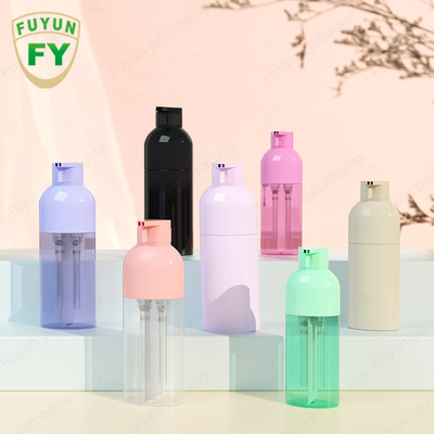 Lege 250ml twee in één haar van de hairdye zwart haarverf kleuren fles van de shampoo de plastic verpakking