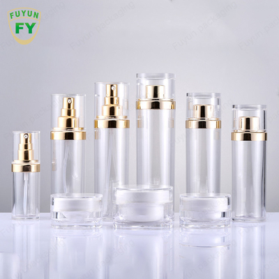 Van de de Nevelpomp van de douane Acryllotion de Flessenkruik Vastgestelde 30ml 100ml 120ml Skincare