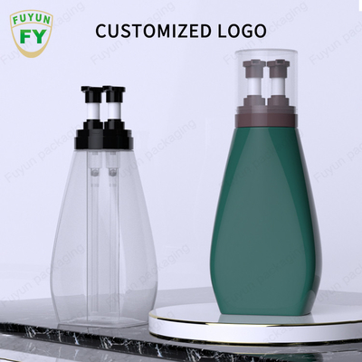 Unieke van de de Flessen500ml Hand van de Lotionautomaat de Wasfles met Dubbele Pomp
